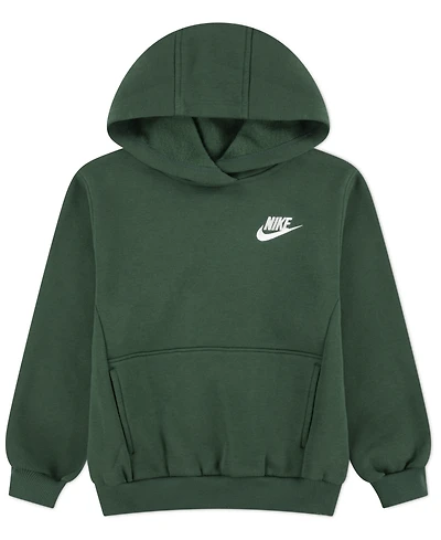 Nike Boys or Girls 4T-7 Long-Sleeve Logo Embroidered Hoodie