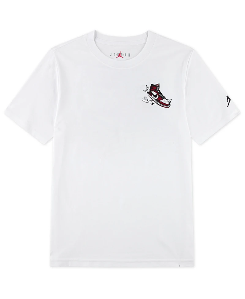 Jordan Air Big Boys 8-20 Crewneck T-Shirt