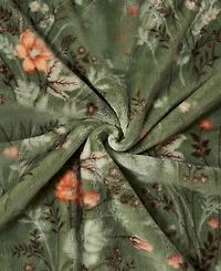 Lucky Brand Wildflower Plush Throw, 50" x 70"