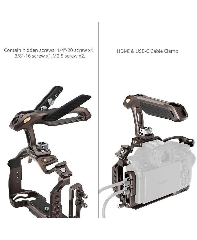 SmallRig Night Eagle Cage Kit for Nikon Z5, Z5II, Z6, Z6II, Z7, Z7II