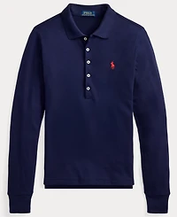 Polo Ralph Lauren Women's Collar Long Sleeves Top