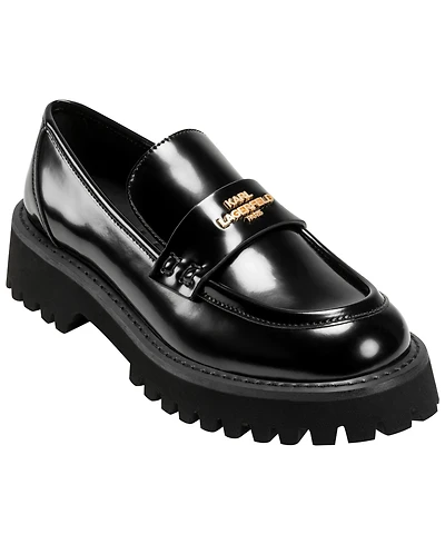 Karl Lagerfeld Paris Women's Gwen Logo Lug Loafers