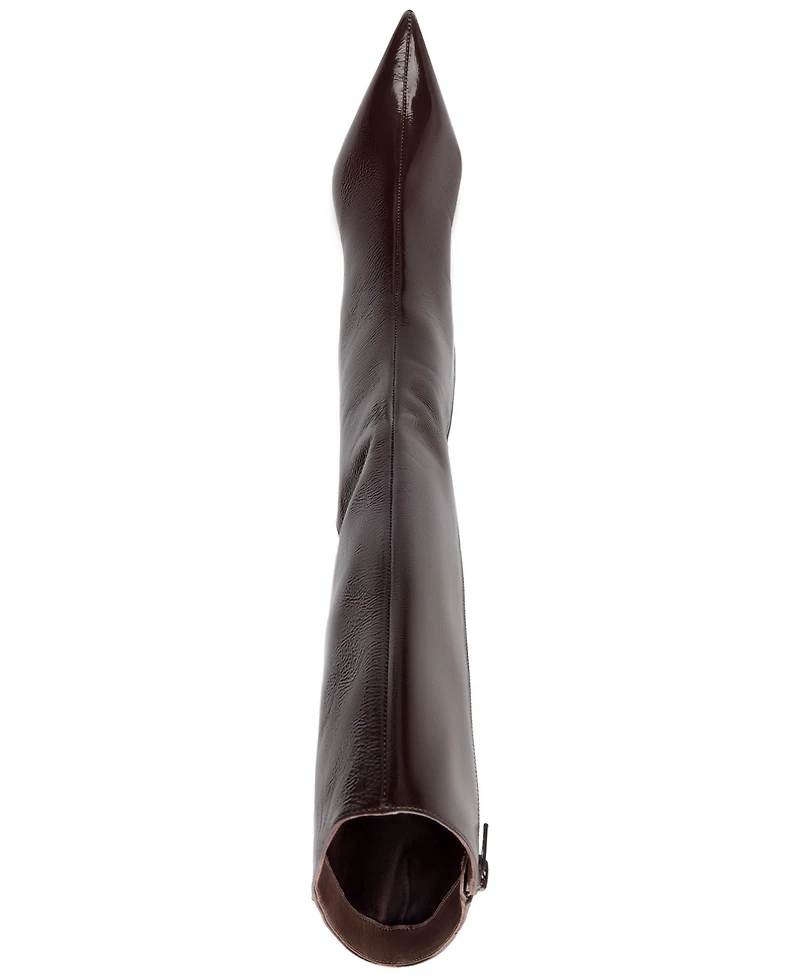 Arezzo Women's Sasha Low Kitten Heel Boots