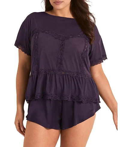 Adore Me Plus Size Patrice Pajama Set