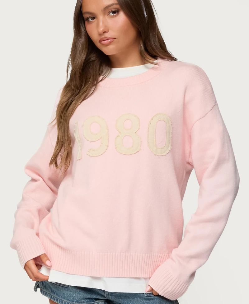 Edikted Women's 1980 Oversized Sweater