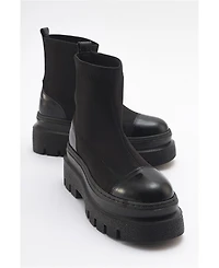 Prologue Shoes Aves Chunky Scuba Boot (Women)