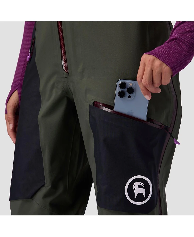 Backcountry Women's Cardiac Gore-tex 3L Bib Pant Non-Insulated Ski and Snowboard Pants