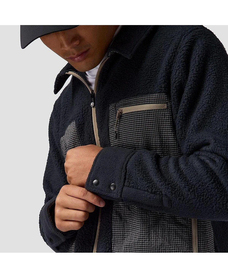 Backcountry Men's Wander Pile-Fleece Shirt Jacket- Fleece Jackets