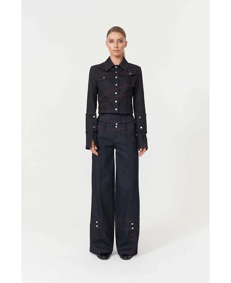 Jendue Women's Harvey Corset Pants