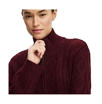Cotton On Women's Cable Knit Bomber