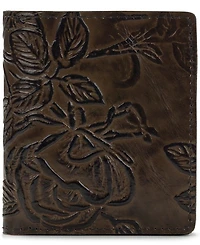 Patricia Nash Linette Bark Leaves Snap Wallet