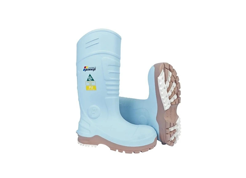 Women's Csa Approved Safety Boots - Waterproof Pu Steel Toe Rubber Astm F2413-18 Acid & Oil Resistant