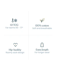 Halo Baby SleepSack wearable blanket, 100% cotton