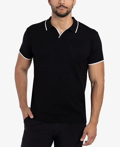 Xray Men's Collar V-Neck Polo Sweater