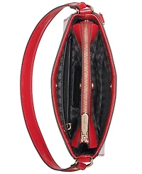 Karl Lagerfeld Paris Kristina Demi Small Shoulder Zipper Bag
