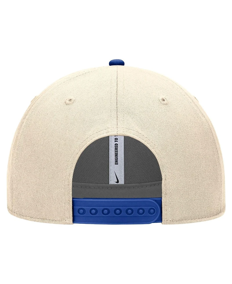 Nike Men's Natural Boise State Broncos Rise Dri-fit Adjustable Hat