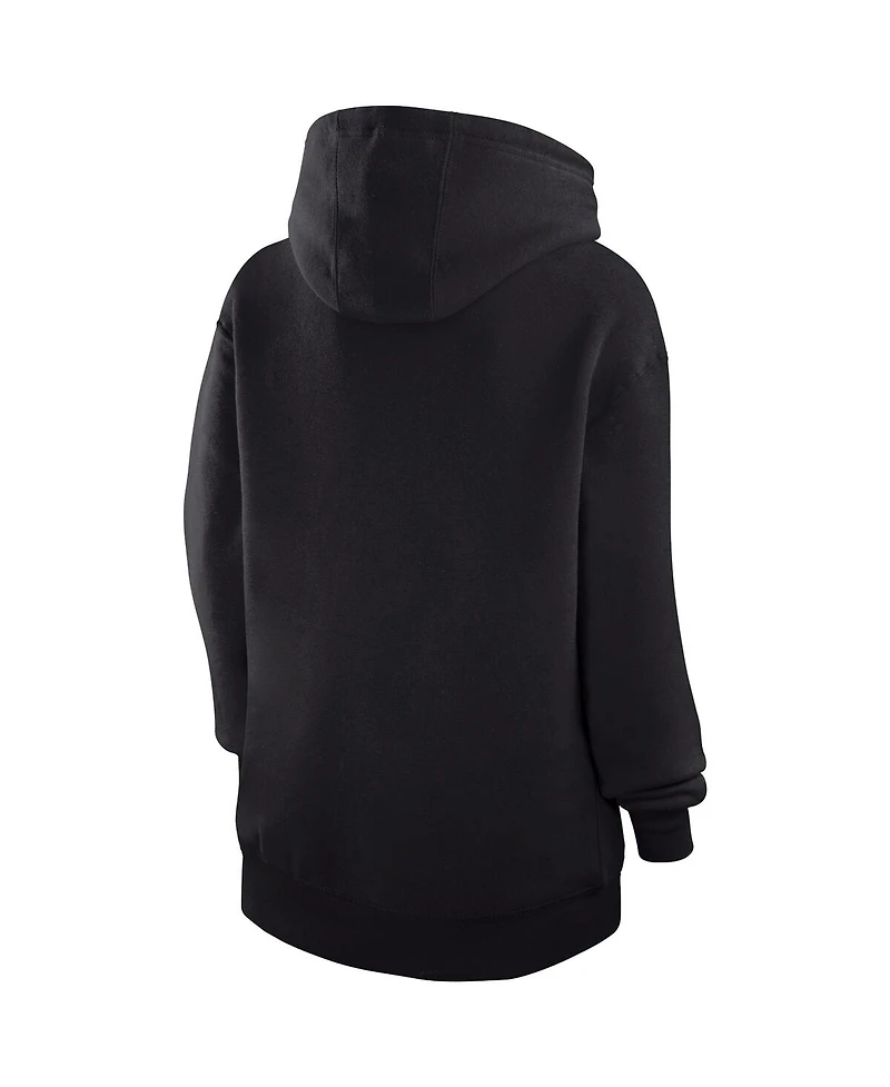 G-iii 4Her by Carl Banks Women's Black San Francisco 49ers City Graphic Team Fleece Pullover Hoodie