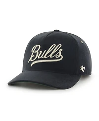 '47 Brand Men's Black Chicago Bulls Golden Age Relaxed Corduroy Hitch Adjustable Hat