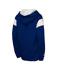 Mitchell & Ness Big Boys and Girls Navy New York Rangers Thermal Lightweight Pullover Hoodie