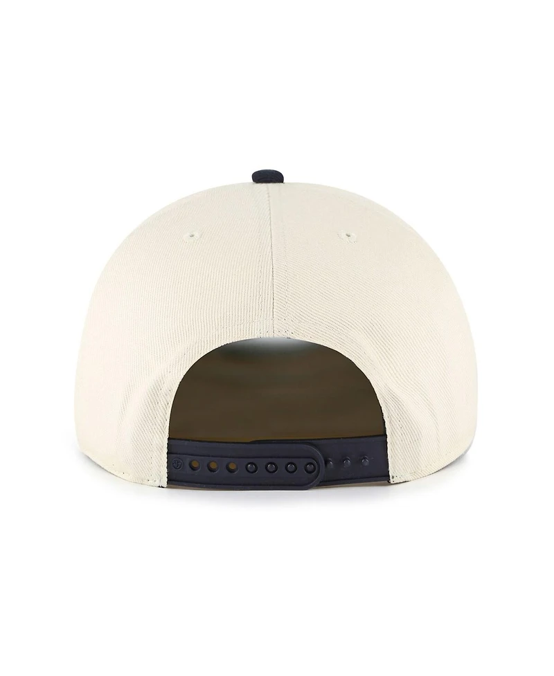 '47 Brand Men's Cream/Navy Denver Nuggets Pomona Two-Tone Rope Hitch Adjustable Hat