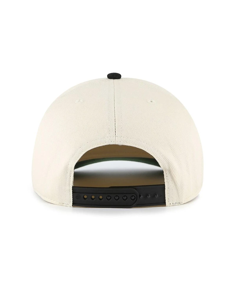 '47 Brand Men's Cream/Black San Antonio Spurs Pomona Two-Tone Rope Hitch Adjustable Hat