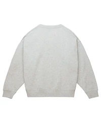 Mitchell & Ness Women's Heather Gray Dallas Stars Hockey Night Sweatshirt