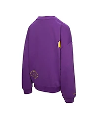 Mitchell & Ness Women's Purple Lsu Tigers Multi-Hit Sweatshirt