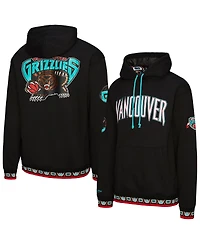 Mitchell & Ness Men's and Women's Black Vancouver Grizzlies Heavyweight Hoodie