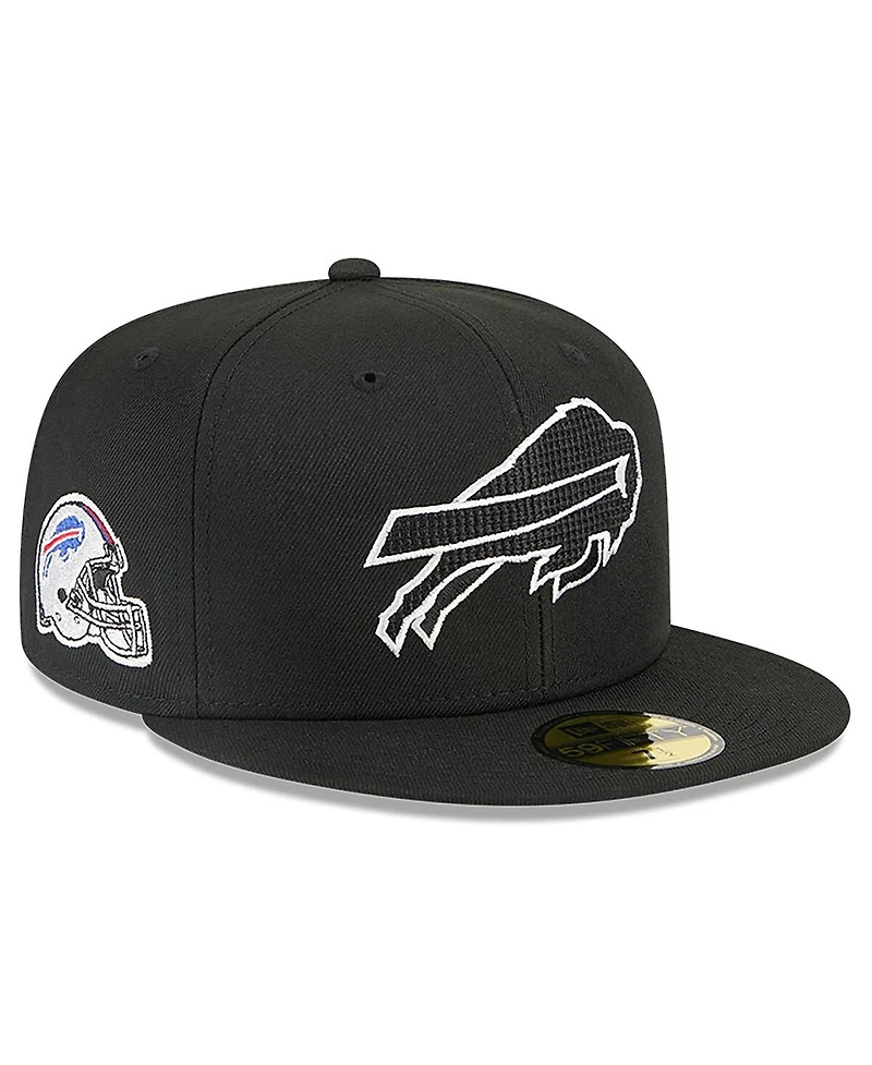 New Era x Alpha Industries Men's Black Buffalo Bills 59FIFTY Fitted Hat