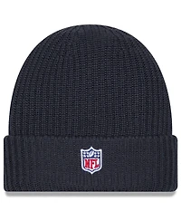 New Era Men's Charcoal New York Jets 2025 Sideline Cold Weather Cuffed Knit Hat
