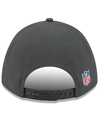 New Era Men's Charcoal Detroit Lions 2025 Sideline Cold Weather 9FORTY M-Crown Adjustable Hat