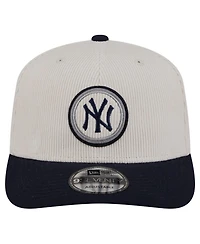 New Era Men's Cream New York Yankees Loyal 9SEVENTY Adjustable Hat
