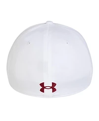 Under Armour Men's White South Carolina Gamecocks Sideline Blitzing Accent Iso-Chill Flex Hat