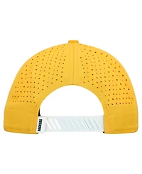 New Era Men's White/Gold Green Bay Packers Established Patch 9SEVENTY Adjustable Hat