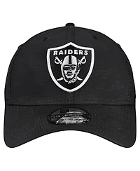 New Era Men's Black Las Vegas Raiders Tonal Camo 39THIRTY Stretch Fit Hat