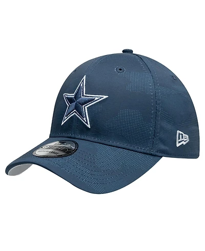 New Era Men's Navy Dallas Cowboys Tonal Camo 39THIRTY Flex Hat