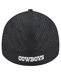 New Era Men's Black Dallas Cowboys 39THIRTY Flex Hat