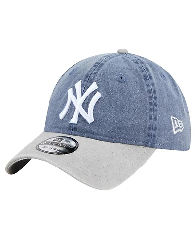 New Era Men's Navy/Gray New York Yankees Select 9TWENTY Adjustable Hat