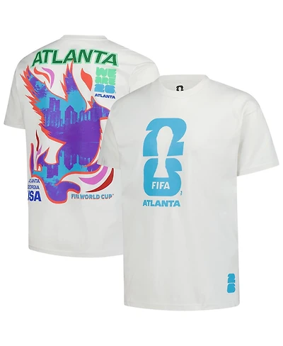 Outerstuff Men's Cream 2026 Fifa World Cup Atlanta Host City Local Oversized T-Shirt