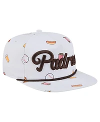 New Era Men's White San Diego Padres Team Cheer Rope 19TWENTY Adjustable Hat