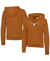 Champion Women's Texas Orange Texas Longhorns Powerblend Fleece Hoodie