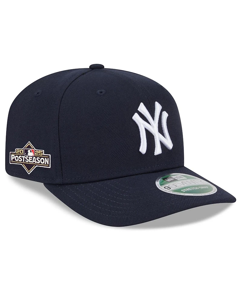 New Era Men's Navy New York Yankees 2025 Mlb Postseason Side Patch 9SEVENTY Adjustable Hat