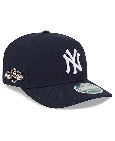 New Era Men's Navy New York Yankees 2025 Mlb Postseason Side Patch 9SEVENTY Adjustable Hat