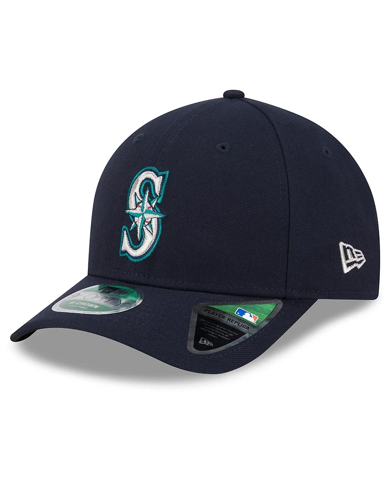 New Era Men's Navy Seattle Mariners 2025 Mlb Postseason 9FORTY M-Crown Adjustable Hat