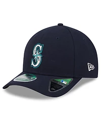 New Era Men's Navy Seattle Mariners 2025 Mlb Postseason 9FORTY M-Crown Adjustable Hat