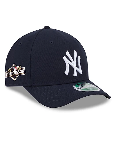 New Era Men's Navy New York Yankees 2025 Mlb Postseason Side Patch 9FORTY Adjustable Hat