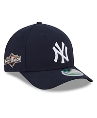 New Era Men's Navy New York Yankees 2025 Mlb Postseason Side Patch 9FORTY Adjustable Hat