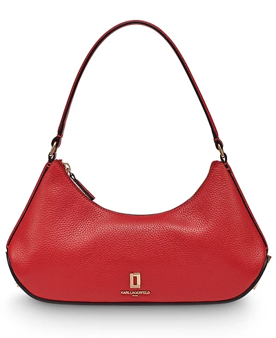 Karl Lagerfeld Paris Arielle Leather Shoulder Bag