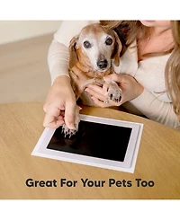 KeaBabies Kids 1pk Inkless Ink Pad Hand and Footprint Kit, Clean Touch Dog Paw, Nose Print Kit Pet Safe, Jumbo