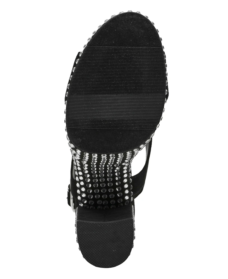 Wild Pair Women's Hayylo Round Toe Block Heel Sandals, Macy's Exclusive